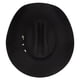 thumbnail image 4 of Sombrero Stetson 2X Oak Ridge de Fieltro de Lana Negro, 4 of 7
