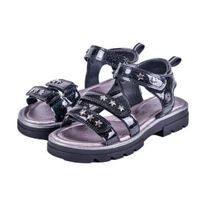 Sandalias Niña Negro Pillin