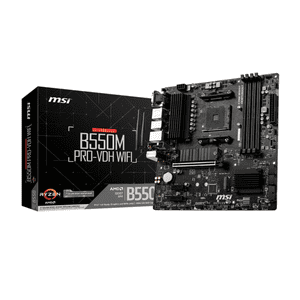 Placa Madre Msi B550M Pro-Vdh Wifi Socket Am4, 4Xddr4, Ryzen