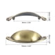 thumbnail image 2 of Tiradores de Cajón, 1Pcs 2-1/2" - Tiradores de Copa Cepillados de Aleación de Zinc con Tornillos, Manijas de Hardware para Gabinetes Tiradores de Concha para Baño Cocina (Bronce Retro), 2 of 7