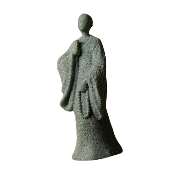 Estatua de Monje, Decoración de Escritorio, Artesanía, Centro de Mesa, Artes Y Manualidades, Micropaisaje, Colección Compacta, Adorno de Bonsái Creati Estilo C