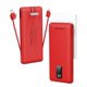 thumbnail image 1 of Power Bank charmast de 10000 mAh con cables integrados y enchufe, 1 of 9