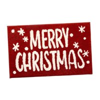 Magideal - Alfombrilla Navideña Para Puerta De Entrada, Alfombrilla Para Puerta, Decoración Navideña, Alfombra Navideña Antideslizante, Alfombrilla Navideña Para