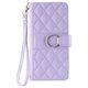 thumbnail image 2 of Funda Acolchada con Anilla y Correa para iPhone 16 Pro Slots para Tarjetas Morado, 2 of 5