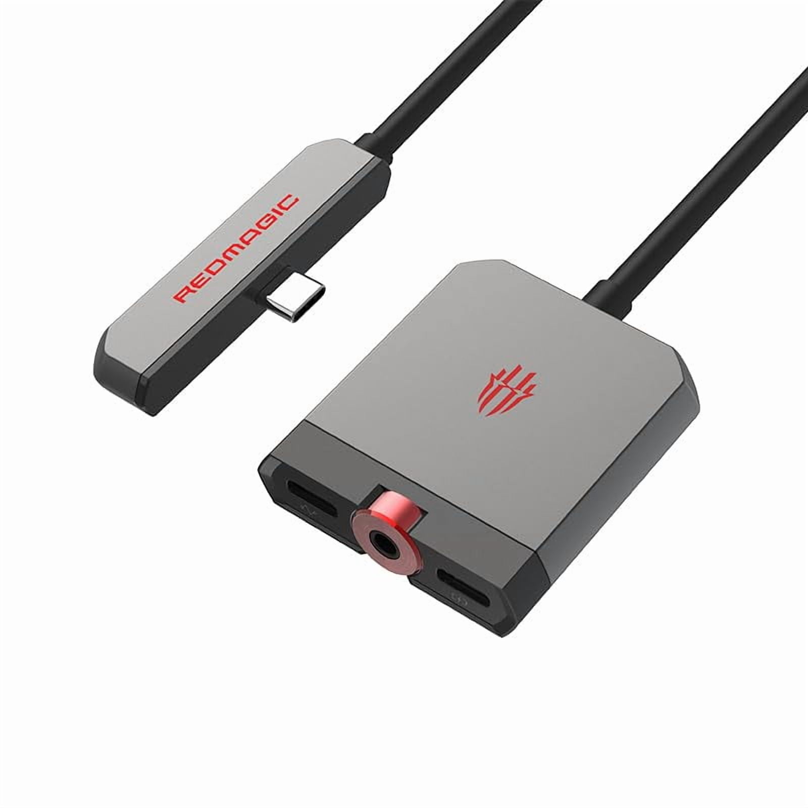 Nubia Redmagic Adaptador 2 En 1 Usb C A Auriculares 3,5 Mm