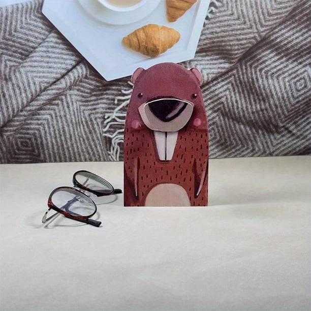 Songmu Printed Small Animal Display Rack - Perfect for Eyeglass Storage!
