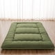 thumbnail image 1 of Colchón de suelo Zelladorra Japanese Full con bolsa de almacenamiento, color verde, 1 of 6