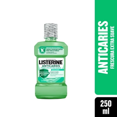 Enjuague Bucal Anticaries Zero Alcohol 250 Ml Listerine