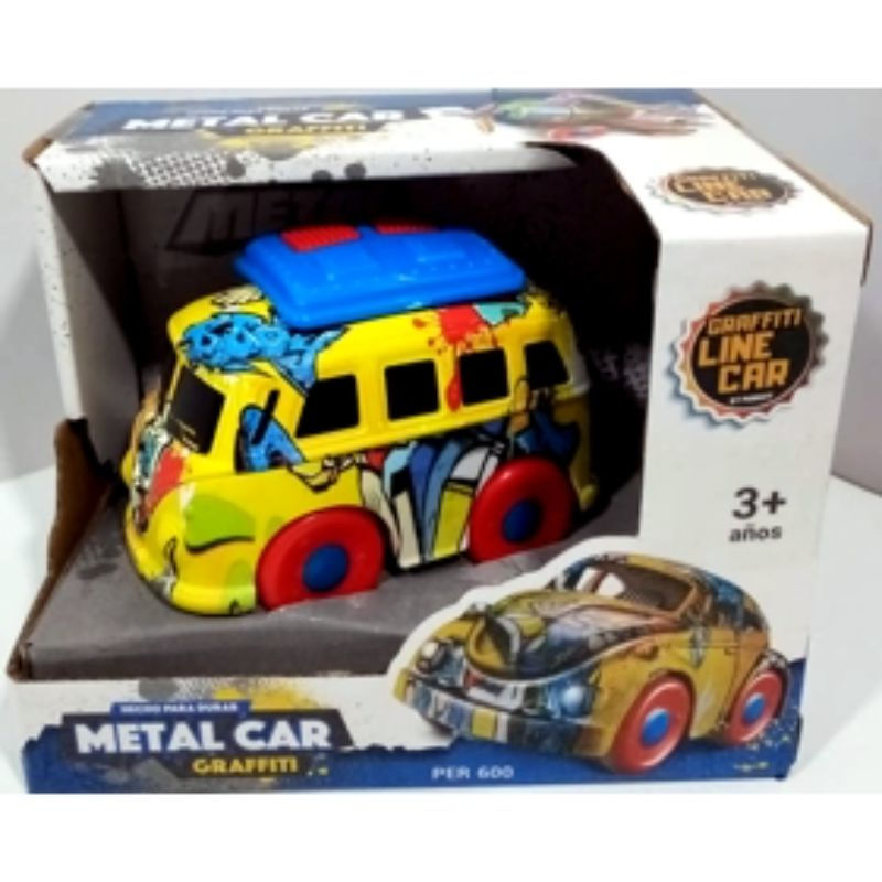 Perrot - Vehiculo Metalico Graffit Surtido 1 Un