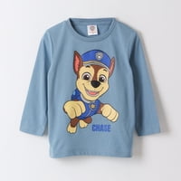 Polera Manga Larga Niño Chase Azul Paw Patrol
