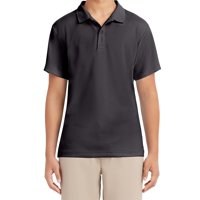 Polo Izod Short Sleeve Performance Para Hombre, Color Gris