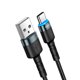 thumbnail image 1 of Cable Hoco SU100 LED USB A Tipo C 1m Negro, 1 of 3