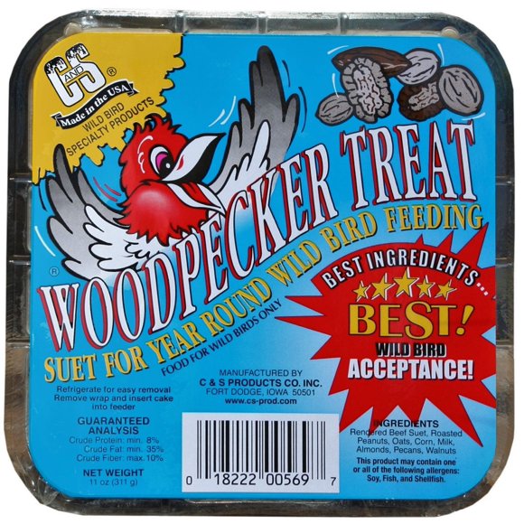 Golosina Bird Seet C&S Woodpecker, 311 g