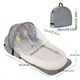 thumbnail image 2 of Baby Portable Crib Lounge Chair, Baby Travel Cot, Indoor And Outdoor Foldable Carry Cot , For 0-18 Months Baby, 2 of 3