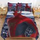 thumbnail image 3 of Spiderman Room Decor Bedding Set with Sheets And Pillow 3 Piece Bedding Super Soft Fade Resistant Microfiber for Boys Girls Kids Twin, 3 of 5