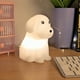 thumbnail image 3 of Lámpara de Noche de Silicona LED RGB Squishy Perrito, 3 of 3