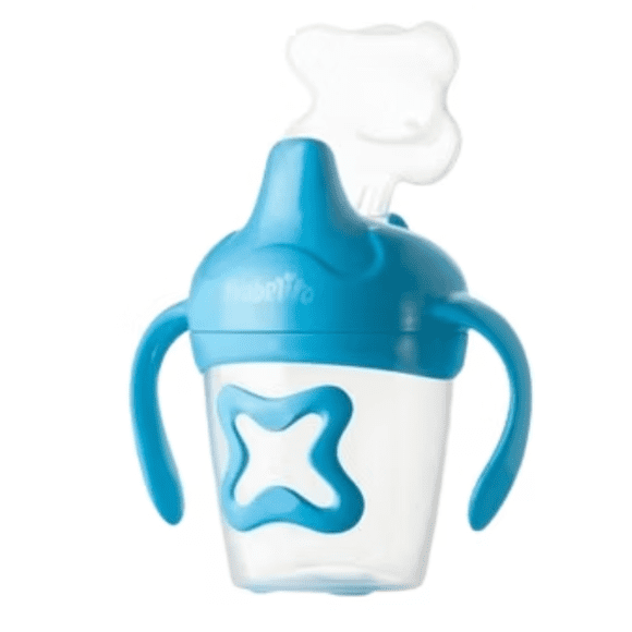 Vaso Antiderrame 250ml Celeste