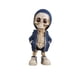 thumbnail image 5 of Figura De Esqueleto De Halloween De Dibujos Animados Estatua De Resina Para Barras Azul, 5 of 5