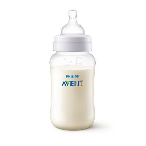 Mamadera Anti-Col 330 ml Transparente