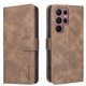 thumbnail image 1 of Funda Billetera para Samsung Galaxy S22 Ultra Protección RFID y Soporte Ajustable Marrón, 1 of 6