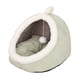 thumbnail image 2 of Cama Para Gatos, Nido Cálido, Caba?a Para Perros, Perrera, Almohadilla De Dormir De Felpa Suave, Verde Claro S, 2 of 5