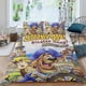 thumbnail image 2 of Scooby-Doo Piratas Conjunto de sábanas temático, trío de piezas, cómodo y amigable con la piel, diseño único, regalo de decoración para el hogar para familiares, amigos y fans,140cm *210cm, 2 of 6