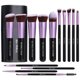 thumbnail image 1 of Set de Brochas de Maquillaje BSMALL de 14 Piezas Sintéticas, 1 of 3