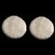 thumbnail image 2 of 2 Unids Artificial Sheepskin Rug Hogar Piso Alfombra Asiento Cojín Blanco, 2 of 3