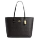 thumbnail image 1 of Bolso COACH Town Signature de piel de lona marrón, 1 of 5