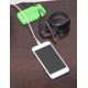 thumbnail image 4 of Organizador de cables ENVISIONED, compacto, pesado, de silicona, color verde, 4 of 8