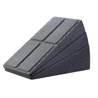 Magideal - Tablero Inclinado Para Camilla De Pantorrilla Con Bloqueo De Para Sentadillas, Rampa Ajustable Para Sentadillas, Tablero Inclinado Para Mejorar L