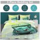 thumbnail image 5 of Bulb_asaur Print Bedding Set Pattern Duvet Cove Set3 Pieces Quilt Cover And Pillowcases for Women Men Teens I, 5 of 5