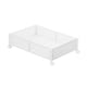 thumbnail image 5 of Almacenamiento Debajo De La Cama Contenedor De Almacenamiento Debajo De La Cama Con Ruedas Para Zapatos Juguetes Blanco, 5 of 5