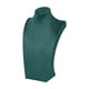 thumbnail image 4 of Exhibición de terciopelo para joyas colgantes - Organizador minimalista para cadenas y collares - Modelo de busto con soporte - Estantes versátiles - StyleB-34cm Verde oscuro, 4 of 5