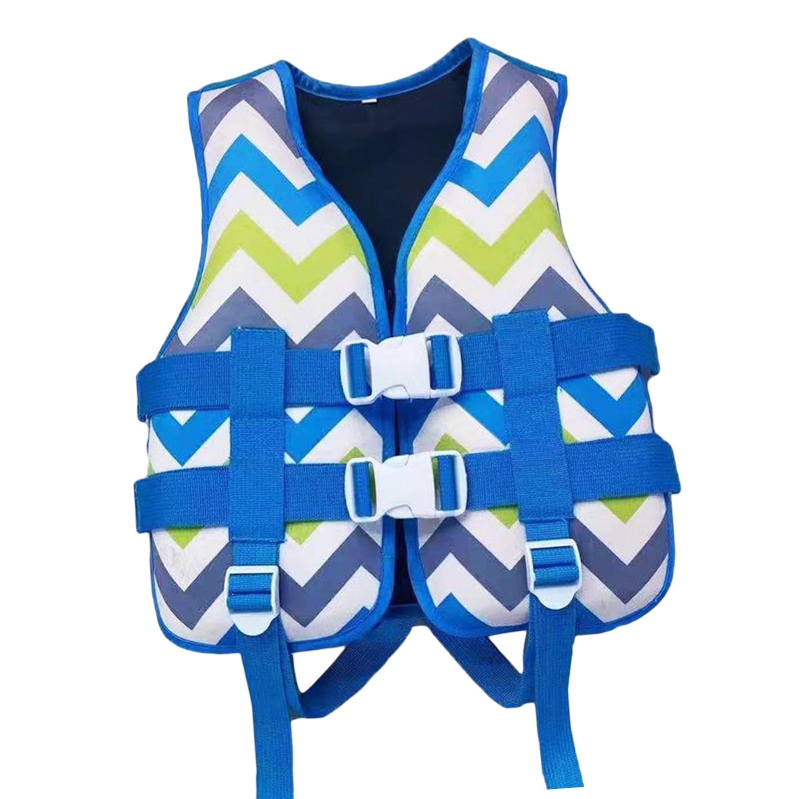 Magideal - Chalecos Traje Flotador Flotadores De Piscina Chaleco De Pesca Chaleco De Ayuda De Boya Chalecos De Natación Para Azul S