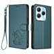 thumbnail image 1 of Infinix HOT 40 4G Funda Billetera con Ranuras para Tarjetas, Verde Oscuro, 1 of 6