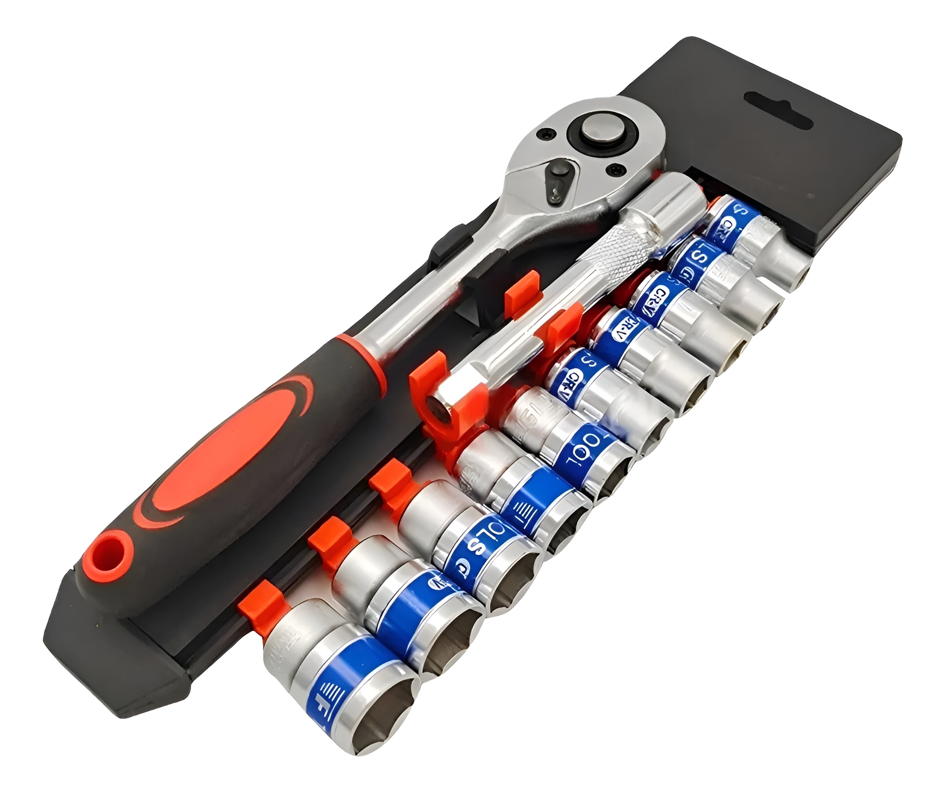 Genérico - Kit Juego De Dados Chicharra 1/2 Herramientas 12 Piezas