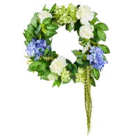 Corona De Primavera Artificial Vevor Para Puerta De Entrada, 60 Cm, Con Hidrano