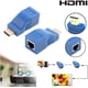 thumbnail image 4 of Extensor HDMI, repetidor de cable de red HDMI a RJ45 sobre Cat 5e/6 1080p hasta 30 m, extensor para HDTV, HDPC, PS4. Solicitar cable de cobre puro Cat 5e/6 (1 puerto/20-30 m). No compatible con HDCP., 4 of 7