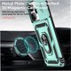 thumbnail image 5 of Funda Resistente Anillo Soporte Xiaomi Note 14 4G Privacidad Cámara Montaje Magnético Verde, 5 of 5
