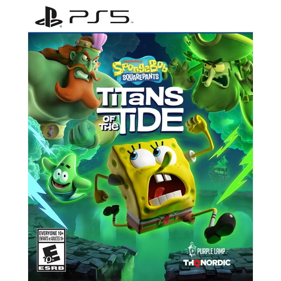 Videojuego THQ Nordic Bob Esponja Titanes de la Marea PS5