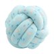 thumbnail image 3 of Nudo Almohada Bola Gruesas Cómodas Almohadas Anudadas Para Sala De Estar Hogar Sofá Azul, 3 of 5