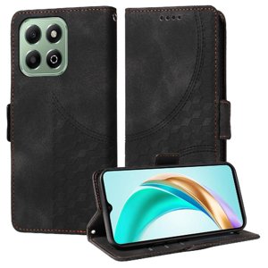 Carcasa Foxdock Honor X6B 4G De Cuero Pu, Diseño Acolchado Clásico, Protección Contra Caídas Y Rayones