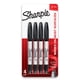 thumbnail image 1 of Rotuladores permanentes Sharpie, punta doble, fina/ultrafina, negros, 4 unidades, 1 of 7