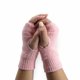 thumbnail image 1 of Guantes Mitones Peludos Cortos Térmicos Unisex Moda Invierno rosa Talla Única, 1 of 5