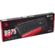 thumbnail image 3 of Teclado para videojuegos Bloody B975, interruptor óptico con retroiluminación LED RGB, 3 of 3