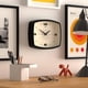 thumbnail image 5 of Reloj de pared JONES CLOCKS® Movie Retro 25,5 x 19,5 cm negro, 5 of 7