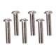 thumbnail image 4 of Tornillos De Sillines De Puente De Guitarra De Hierro Duraderos Para Piezas De Puente De Guitarra Eléctrica Argent, 4 of 5