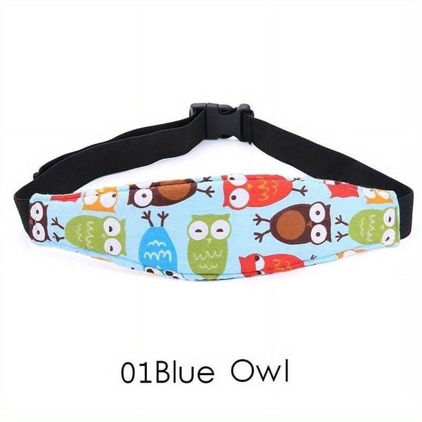 1 Pcs Cute Cartoon Adjustable Car Safety Seat Sleep Positioner Infants Baby Head Support Pram Stroller Fastening