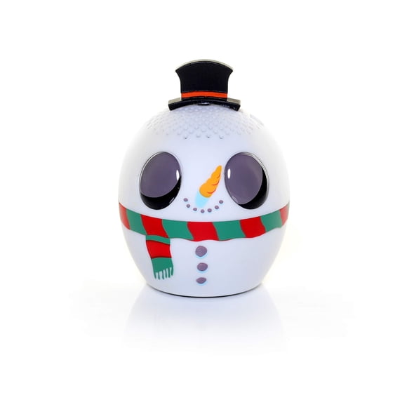 Parlante Bluetooth Inalámbrico Bitty Boomers Muñeco de Nieve Alcance 9 m